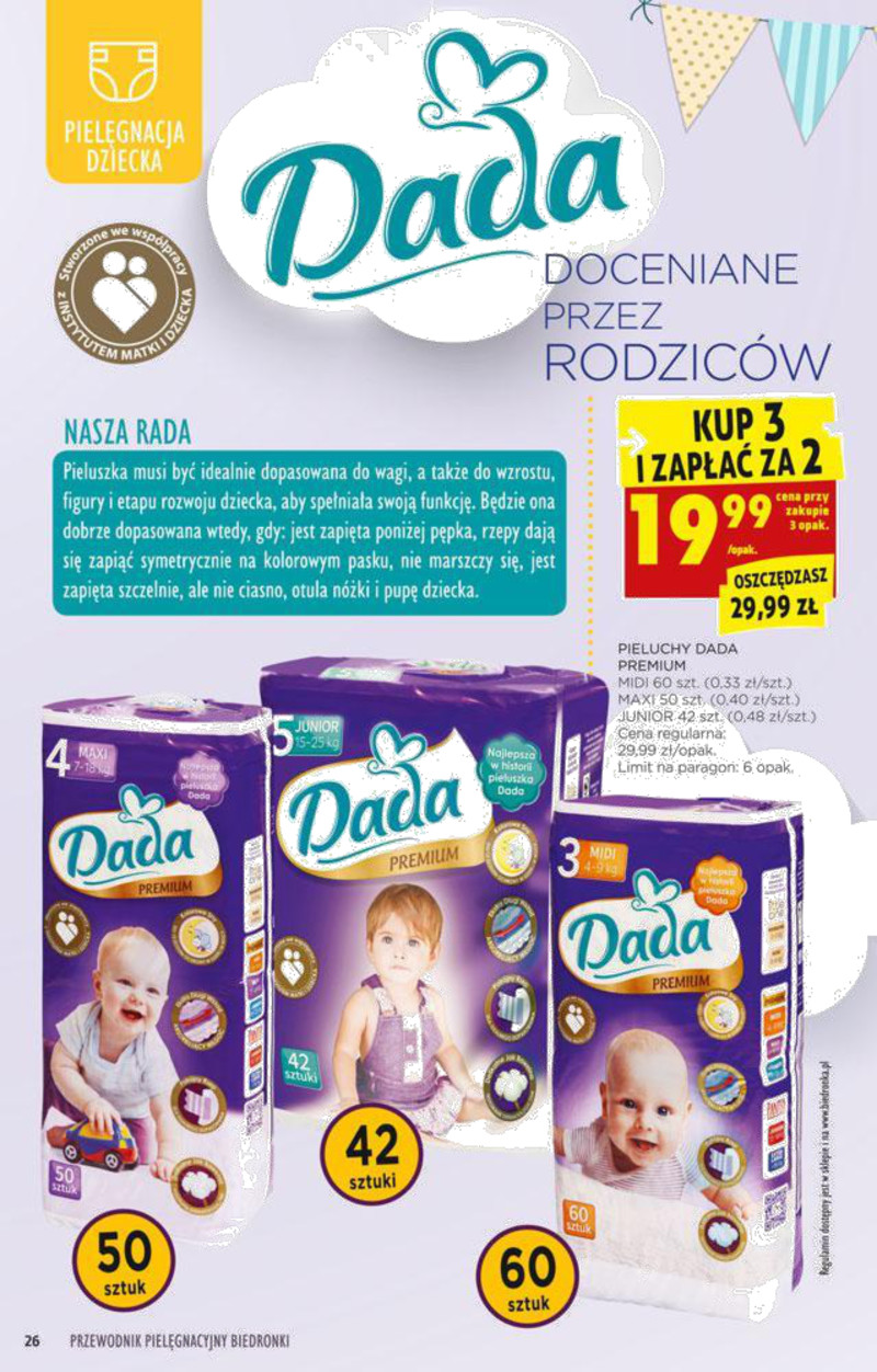 pieluchy pampers 3 premium care rossmann