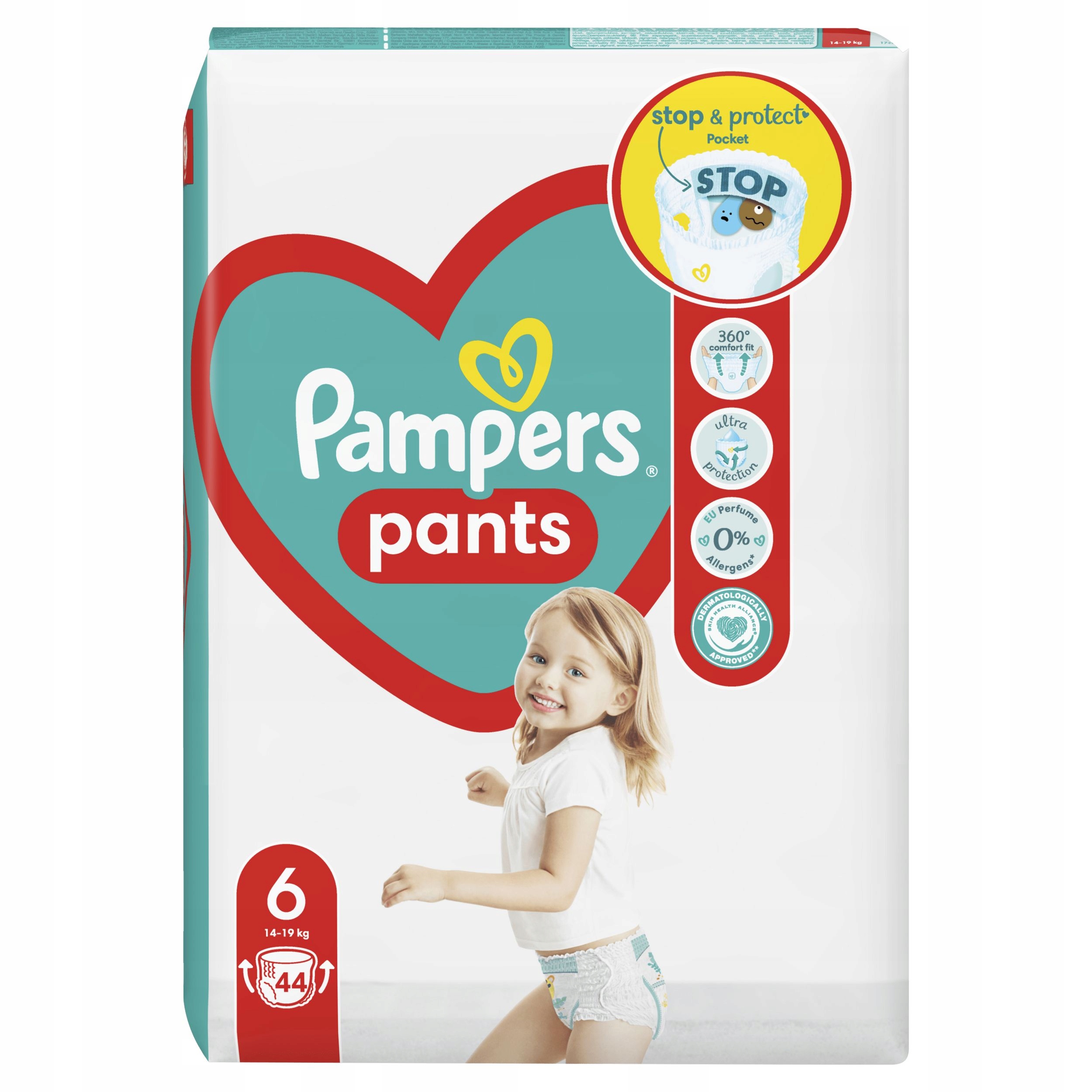 pampers 6 bez kanalików