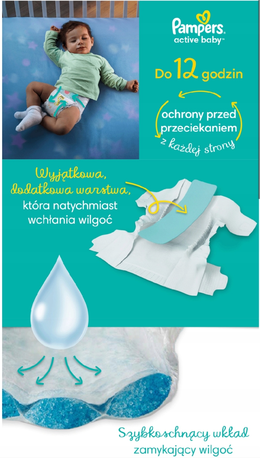 pieluchy pampers aktive baby