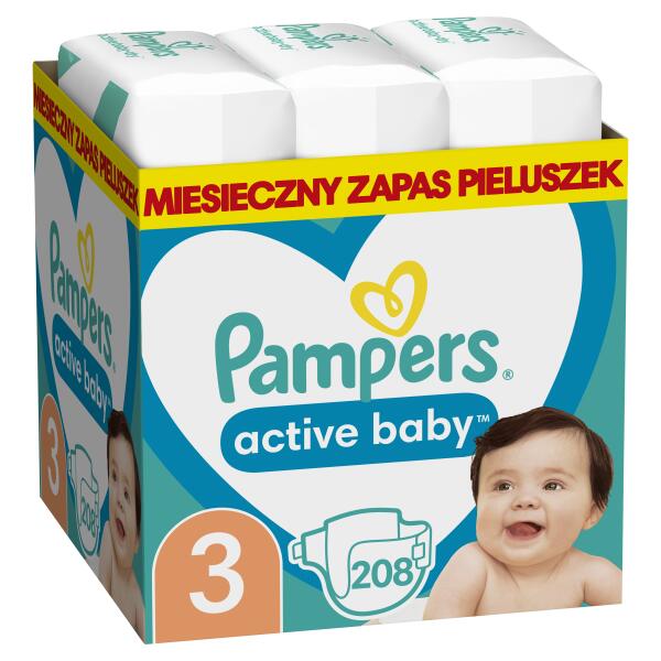 pampers active baby 6 44 szt