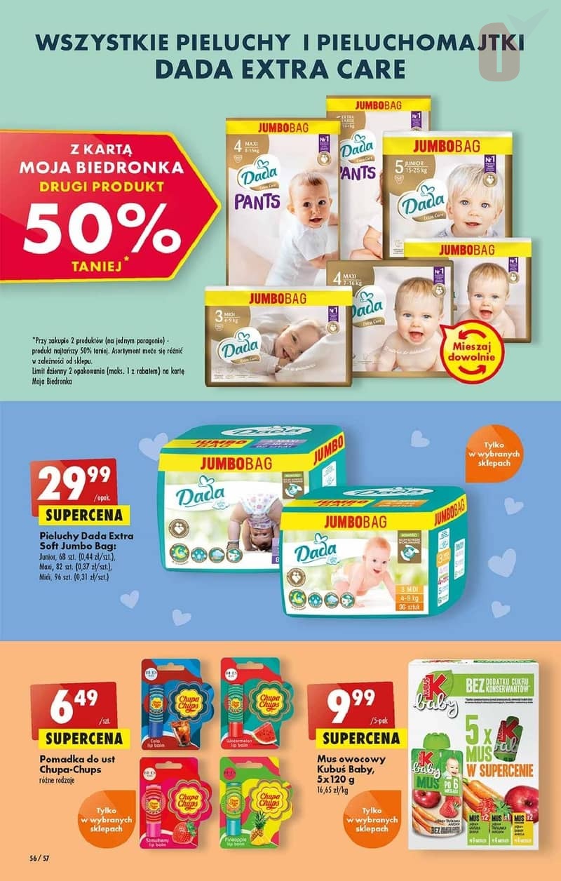 chusteczki nawilżane pampers sensitive 56szt