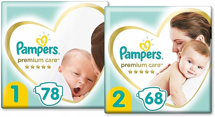 pieluszki pampers premium care chlor