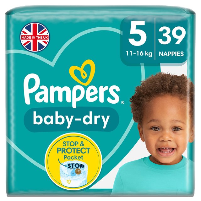 pampers pieluszki 2-5 kg newborn 1 43szt pieluchy