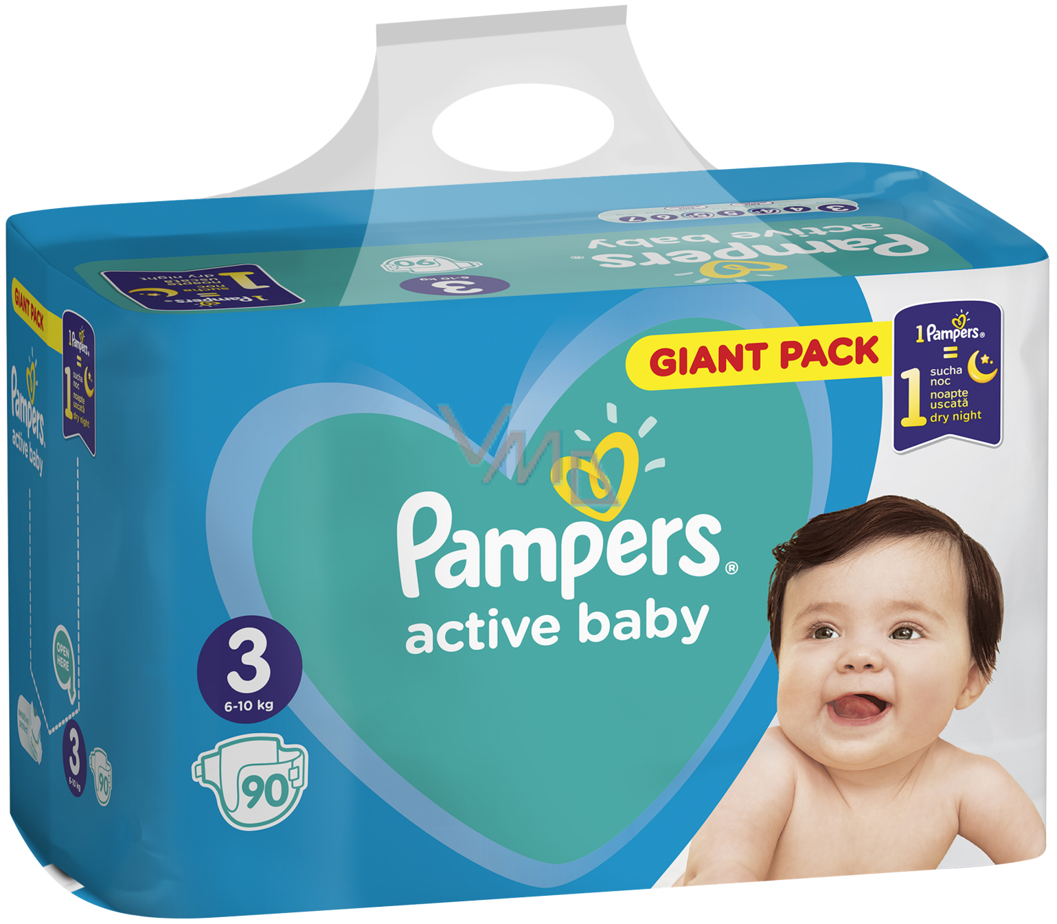 pampers 2 62 sztuki