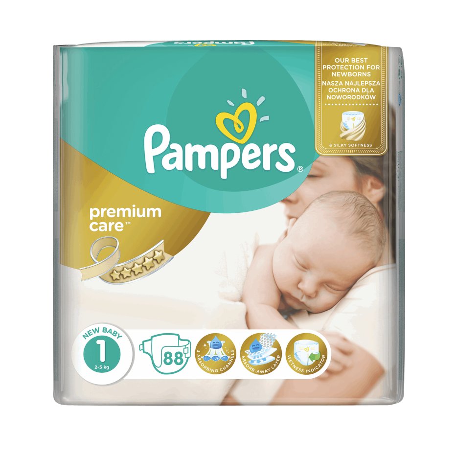 pampersy huggies 1 happy