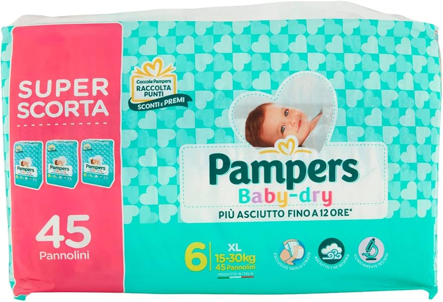 pampers active beby 5