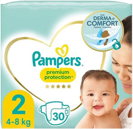 pieluchy pampers różowe i niebieskie