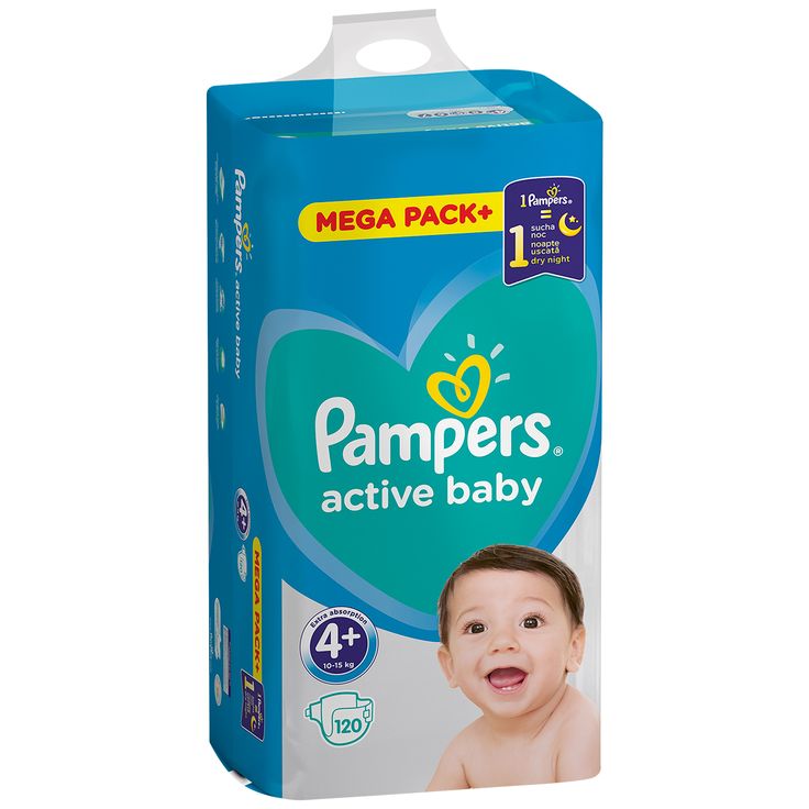 pampers male opakowanie