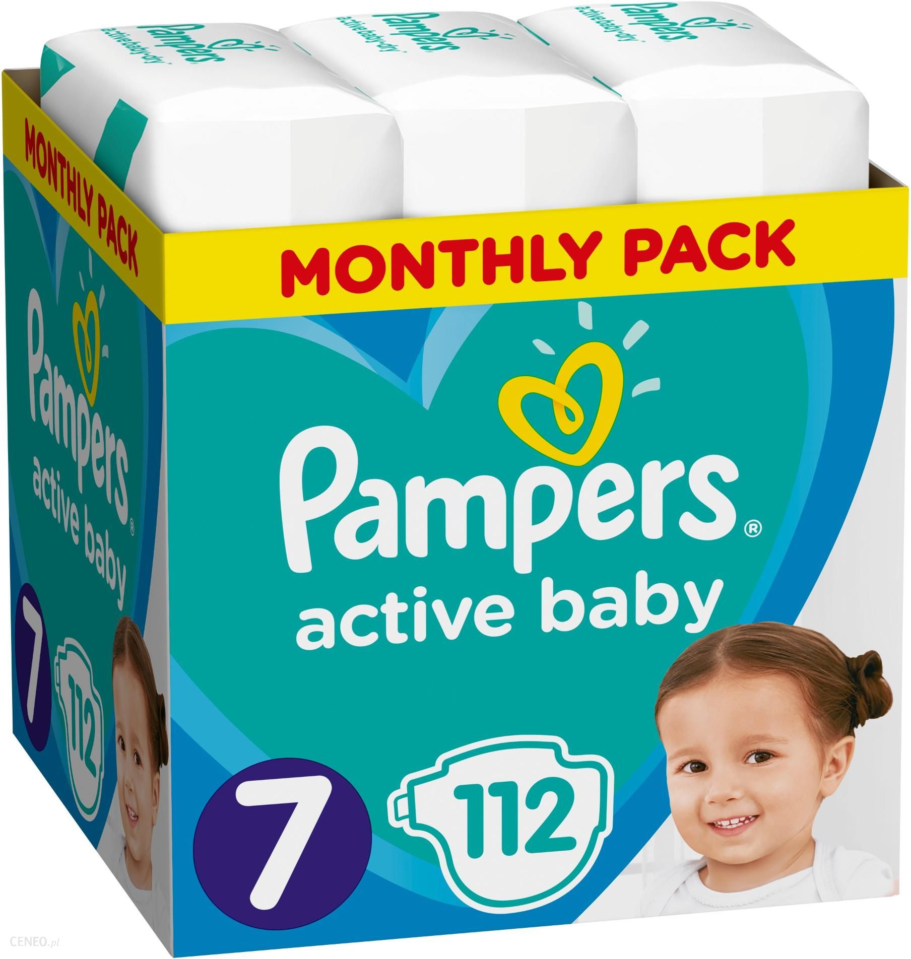 pieluchy pampers activ baby 4