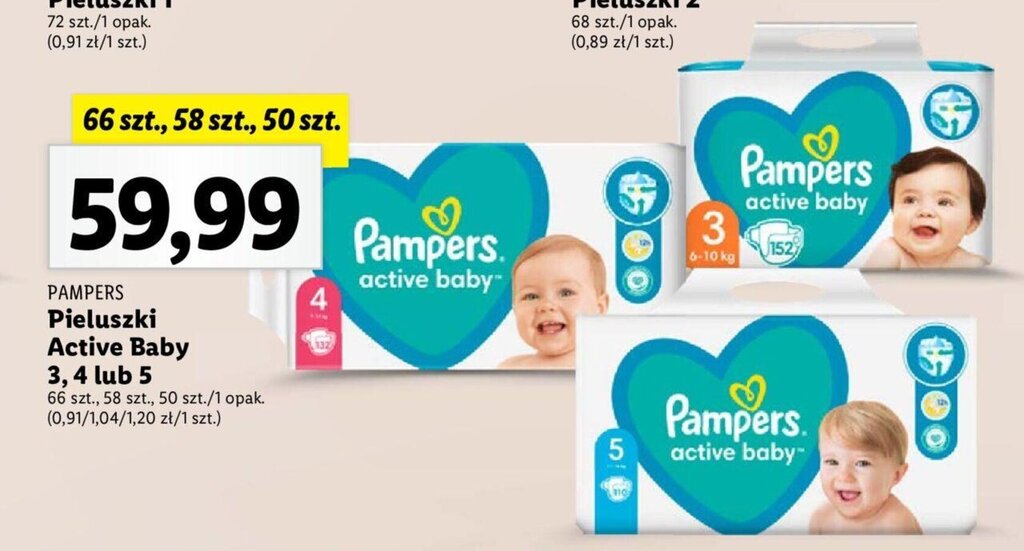 pampers dla papugi