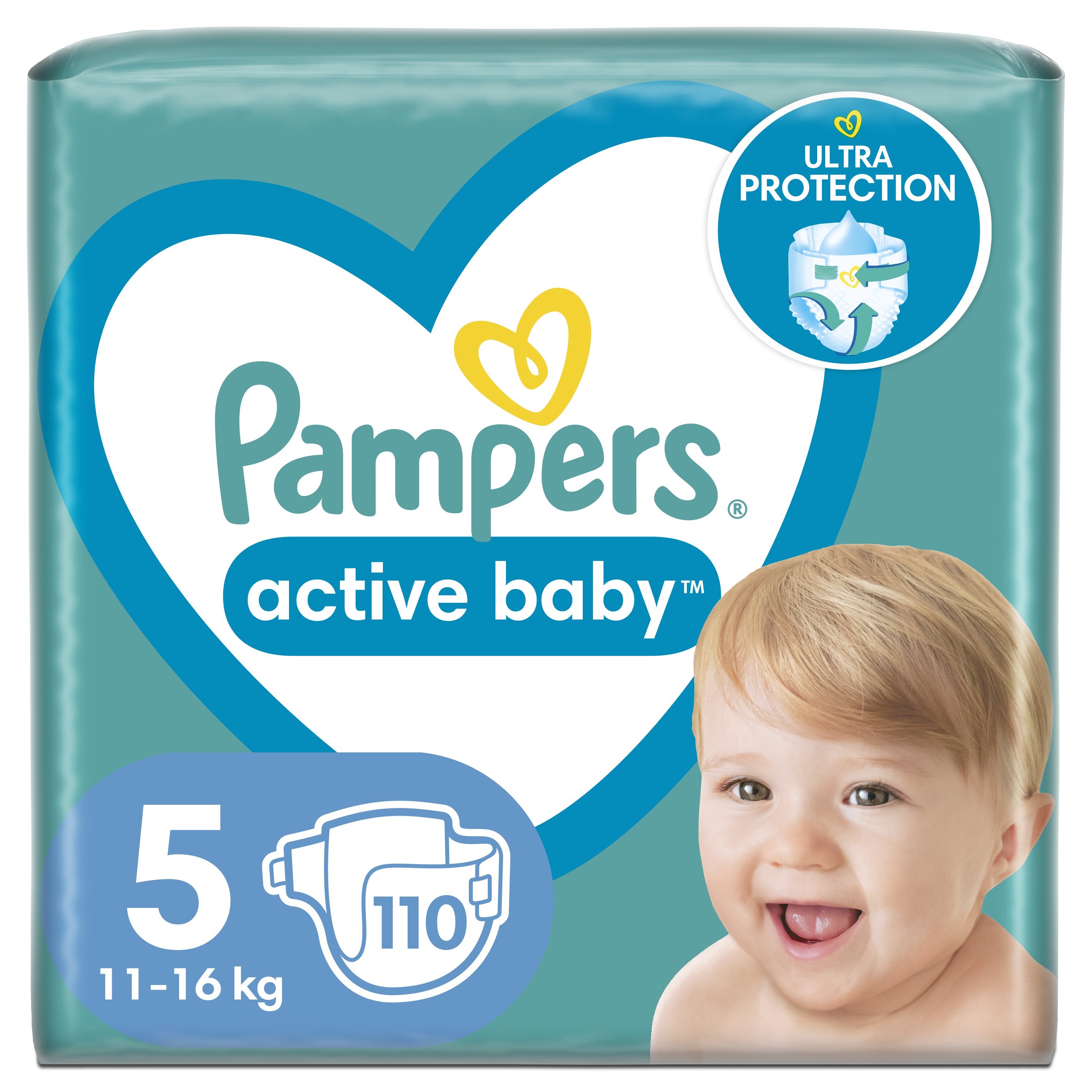 pampers pieluchy active baby 3 midi 174 szt