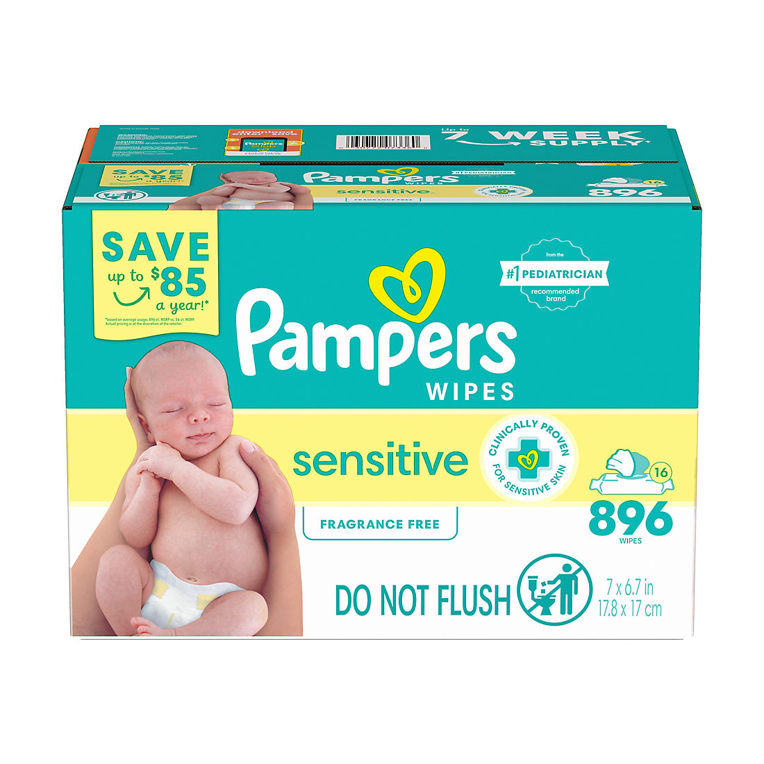 pamper jumbo pack 86szt