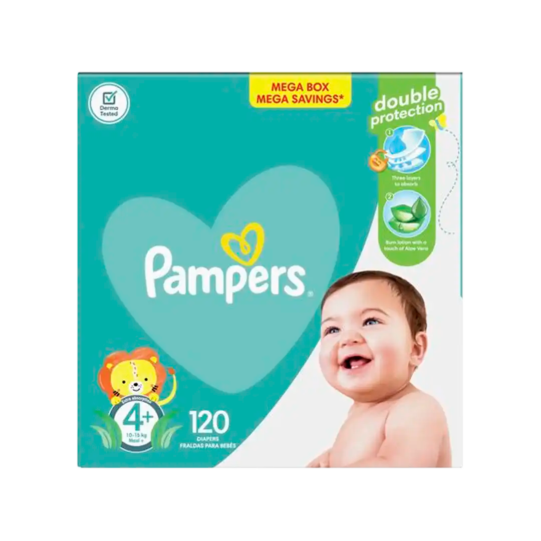 girls in pampers diaper