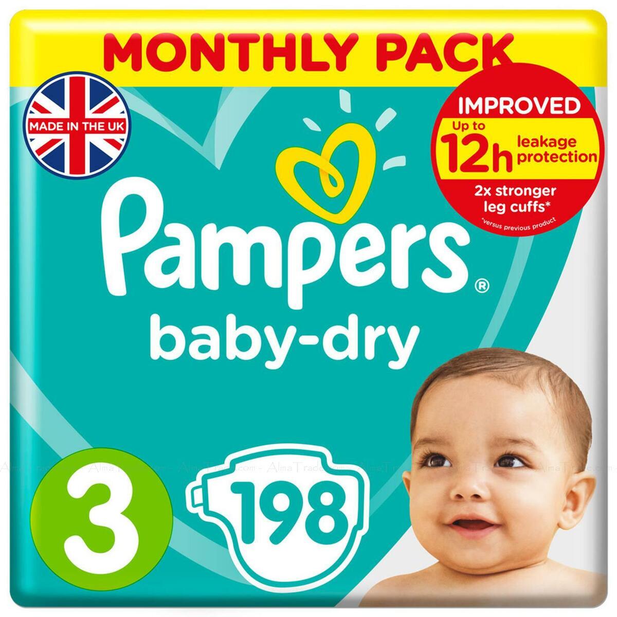 pampers monthly pack