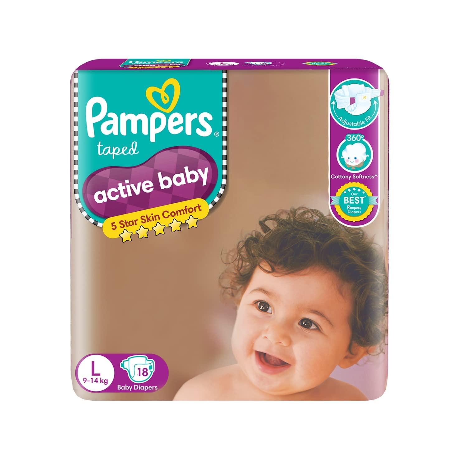 pampers 2 zółte