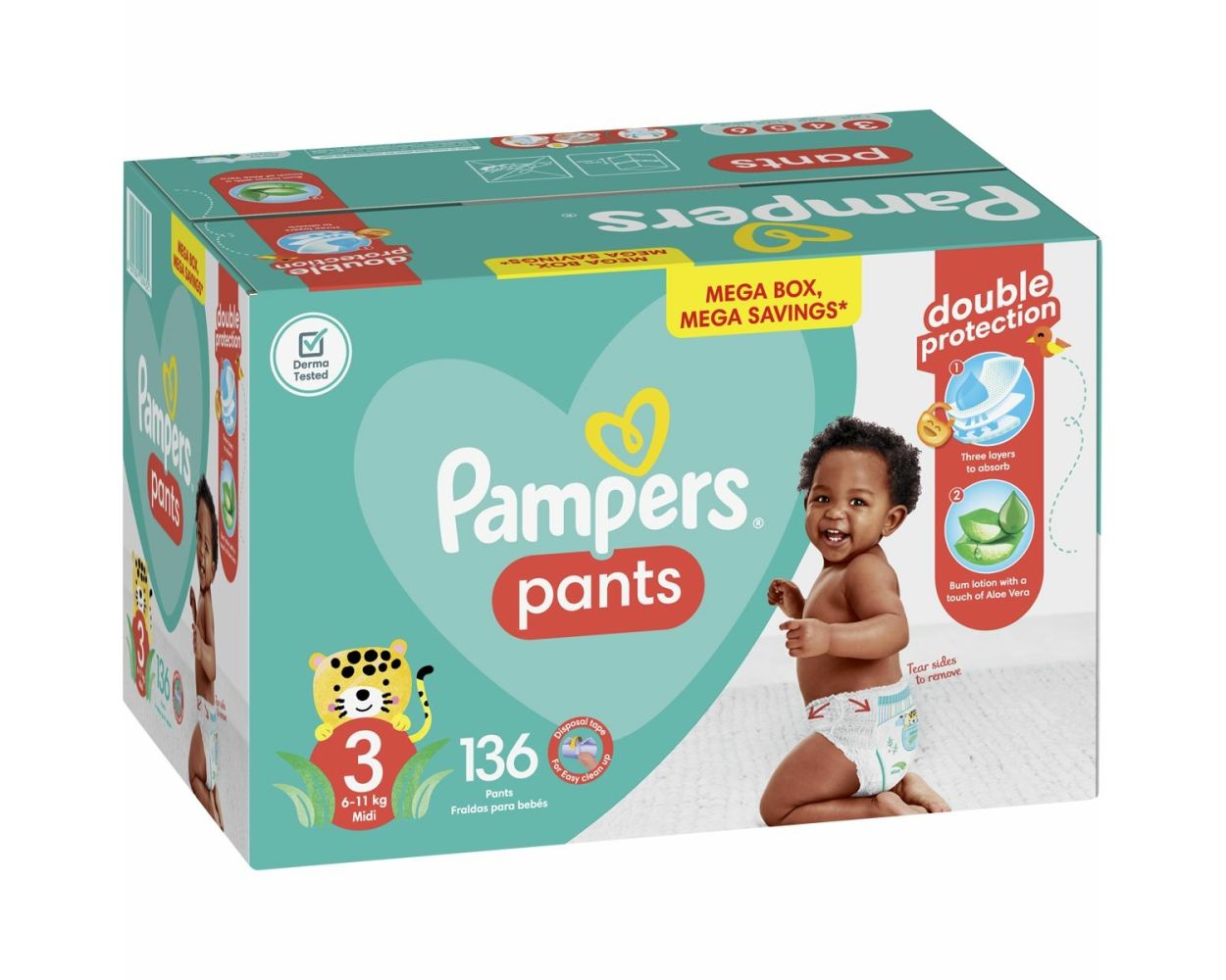 pampers 2 karton 144 sztuki