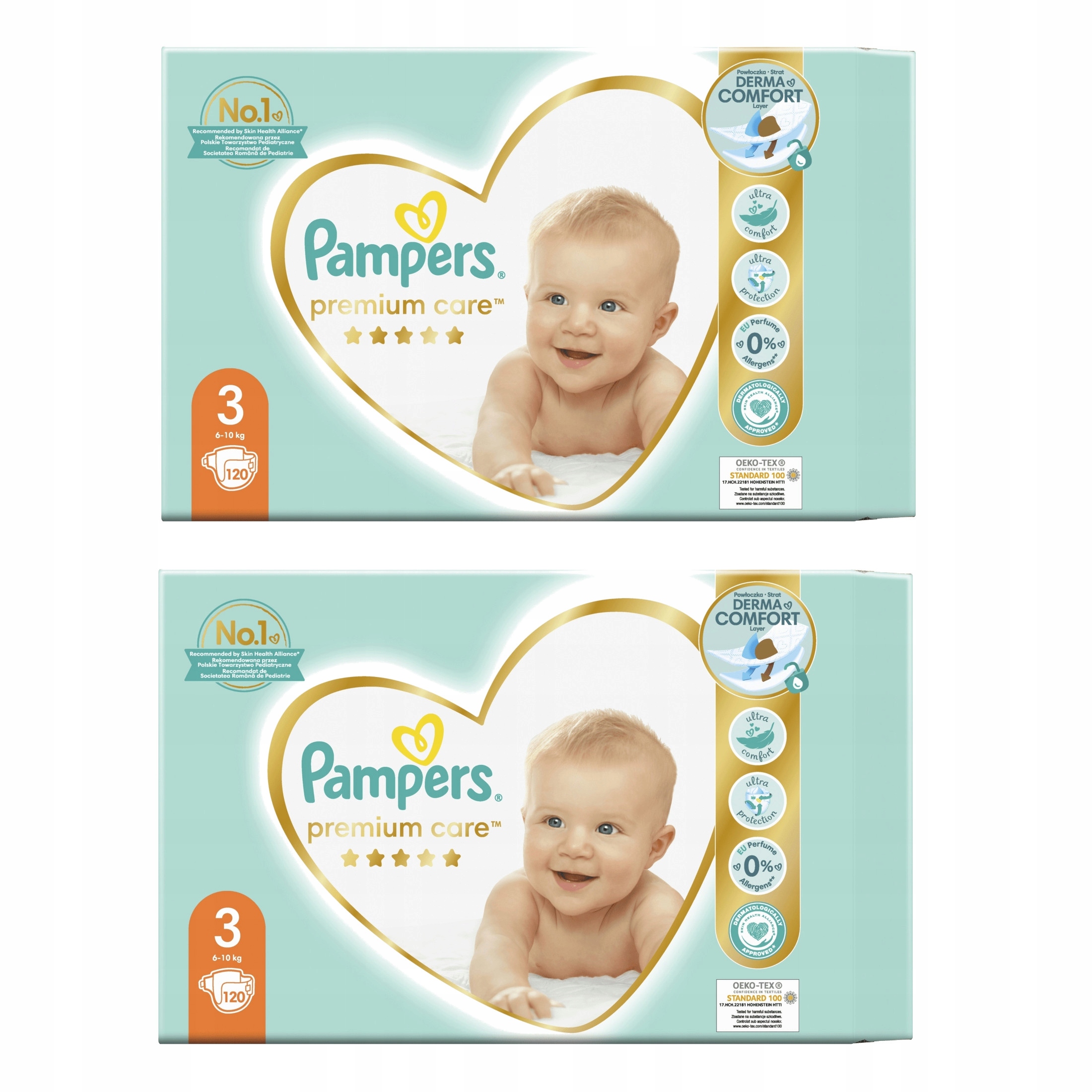 pieluchy pampers premium care 3