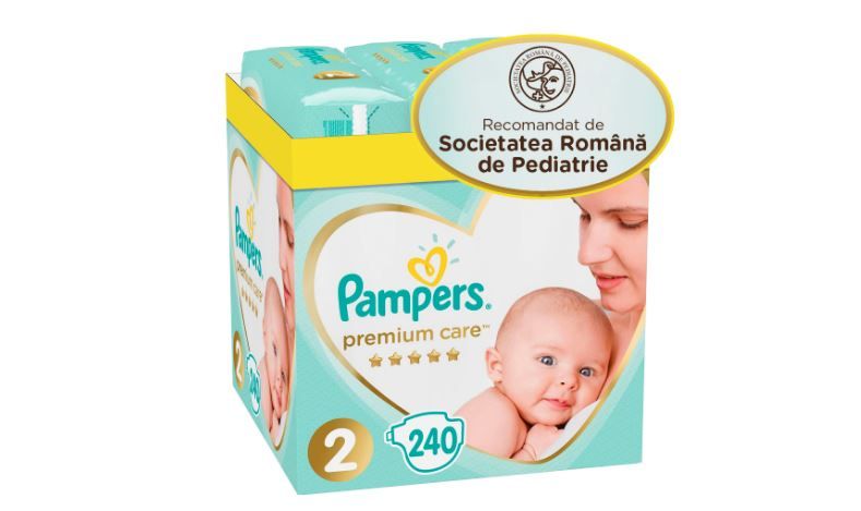 pieluchy pampers premium care 1 new born 220