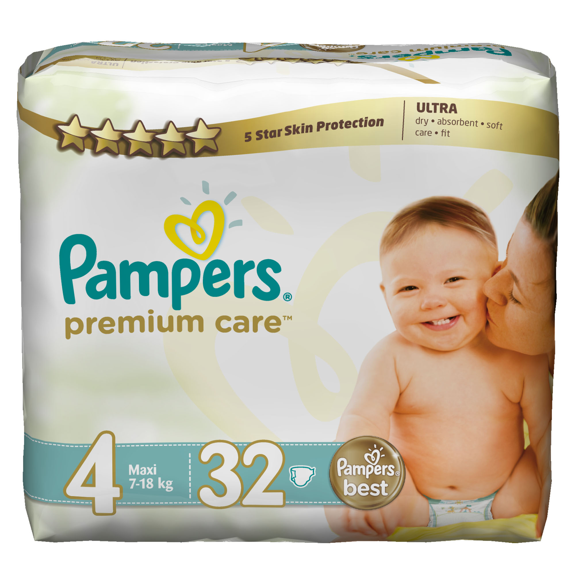 pampers premium care pieluchy rozmiar 1 newborn 2-5kg 78 sztuk