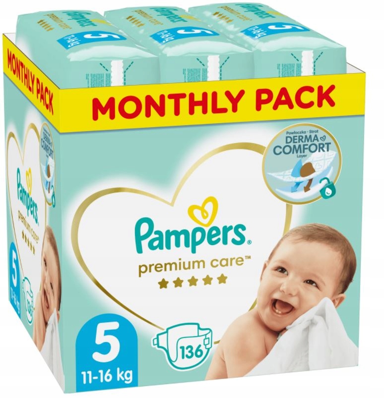 pampers pieluszki dla dzieci 4 dziewczynka