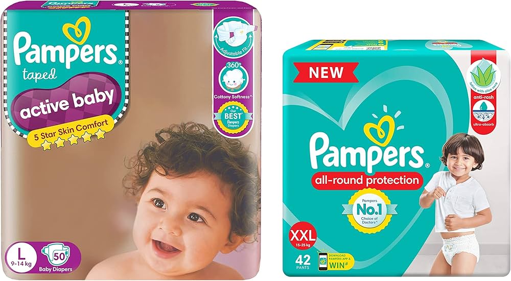 pieluchy pampers 2 80 szt