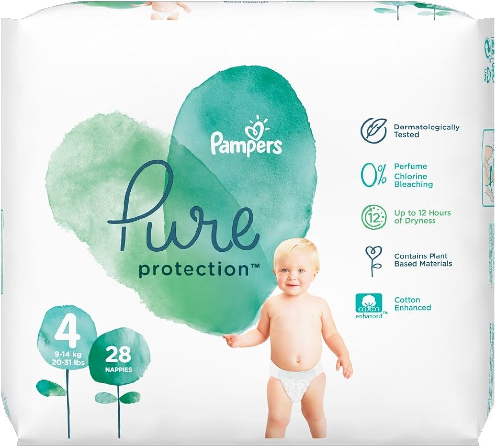 pampers 4 106 sztuk