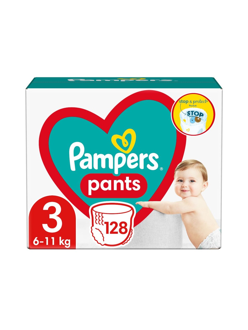 pampers pomaranczowe 3