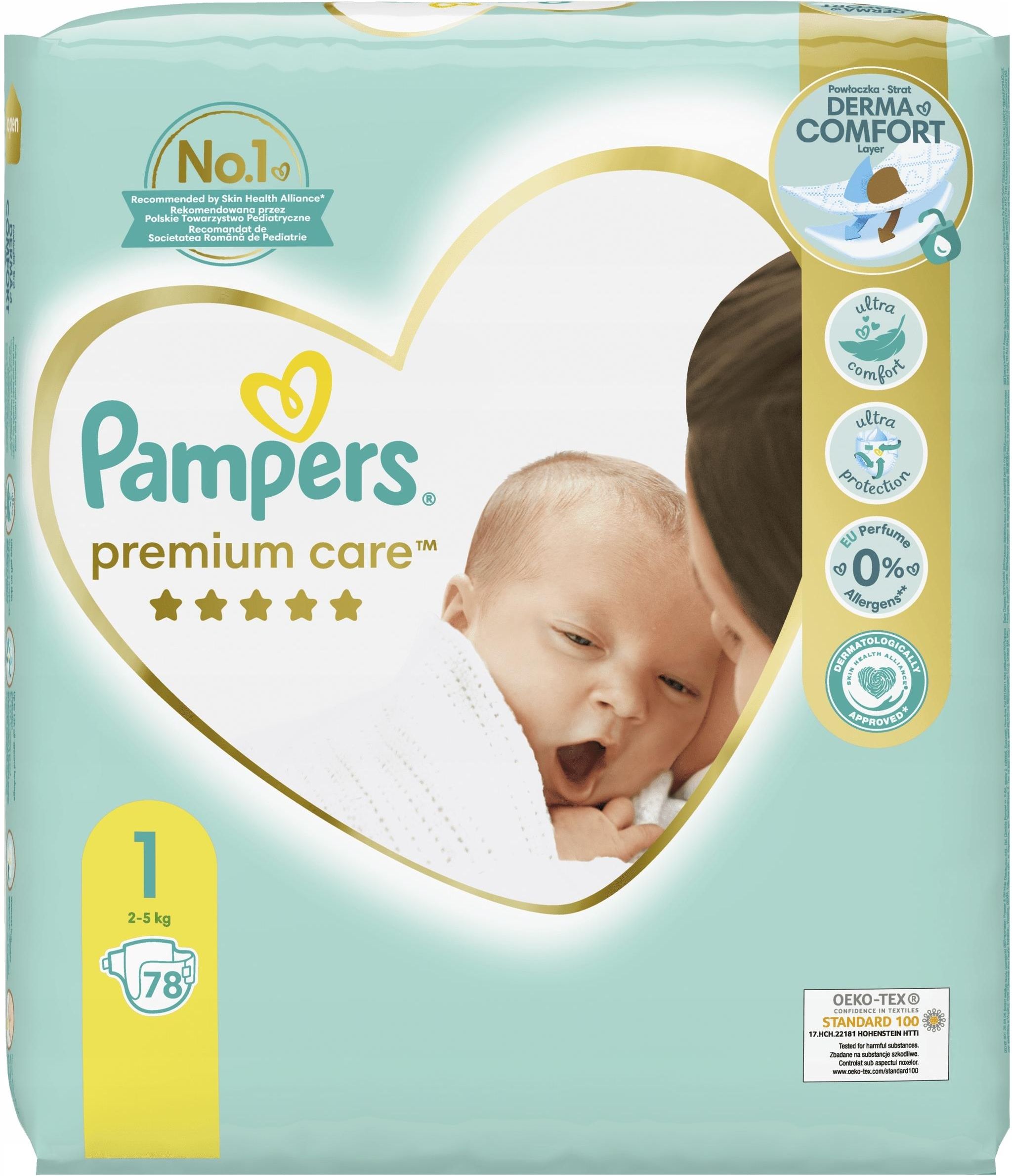 pieluchy pampers premium care 2 240szt