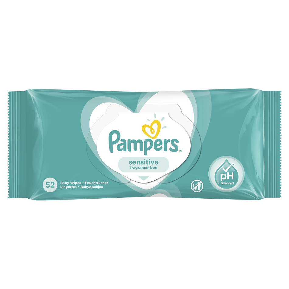 pampers fresh clean 6x80