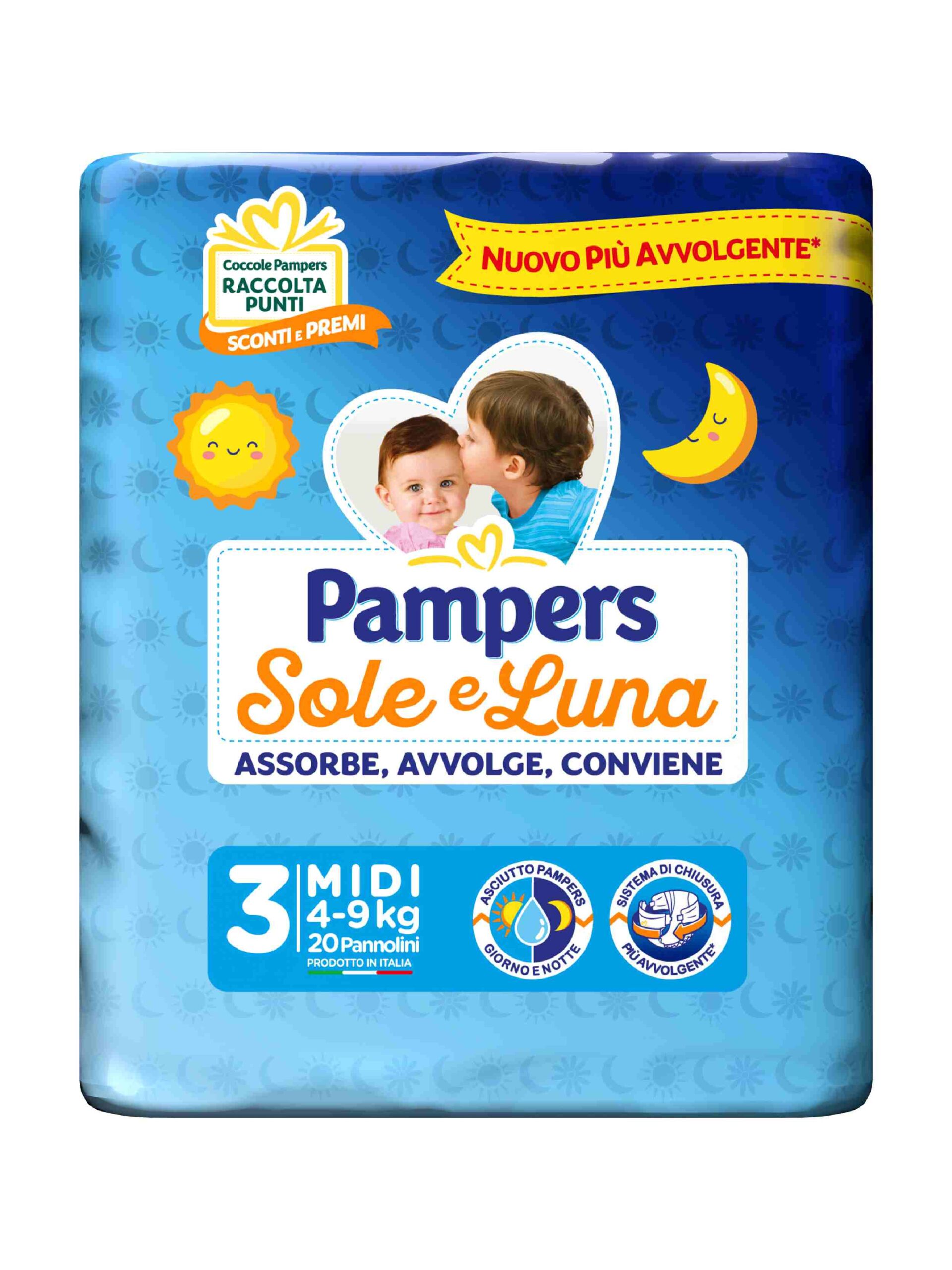 pieluchy pamper giant pack 5