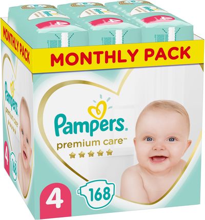 monthly pack pampers transparent