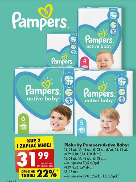 pampers chlopiec dziewczynka