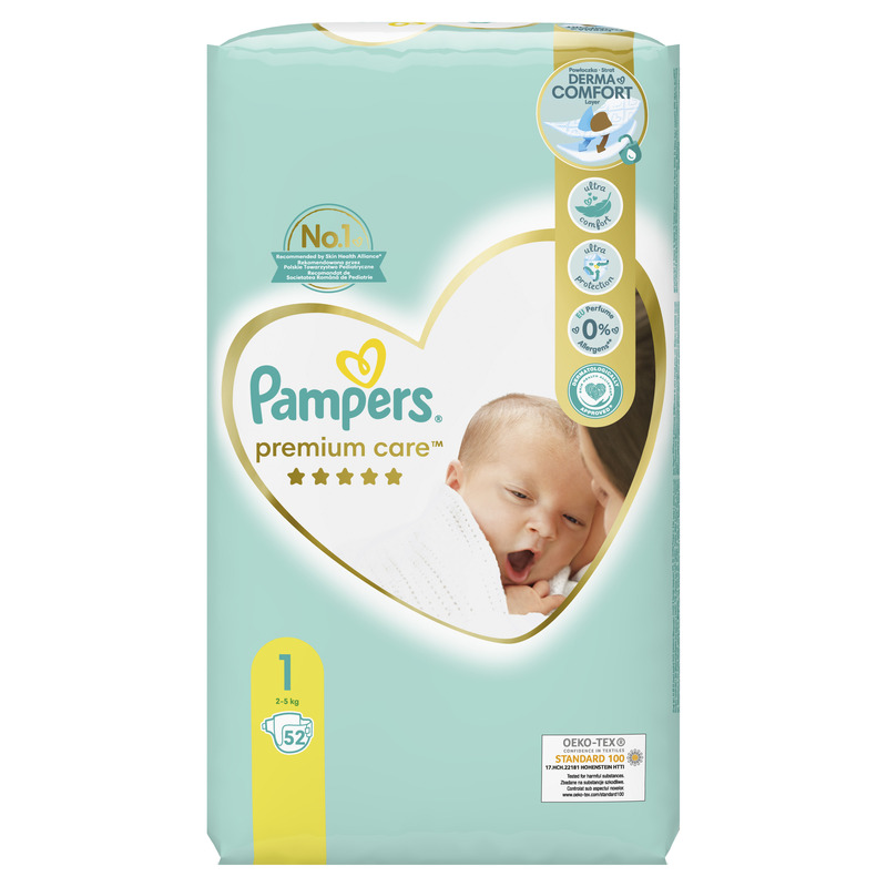 pampers premium protection new baby rozmiar 1 23er