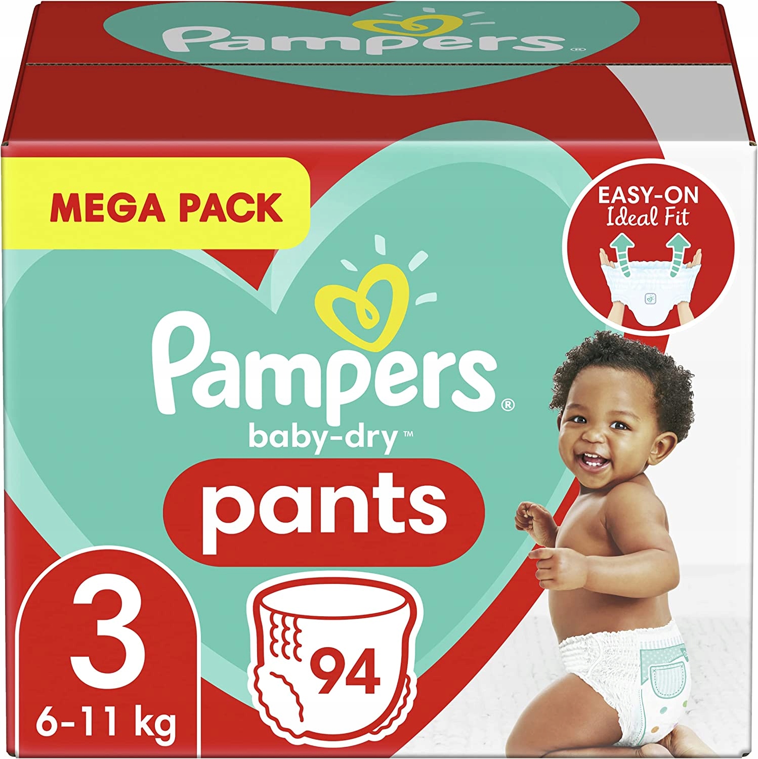 pampers 2 new baby-dry pieluchy 100szt 3-6kg mini