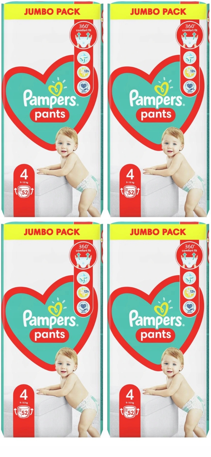 pampers pants 4 74 sztuki