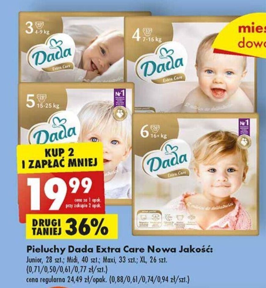 pieluchy pampers 5 allegro