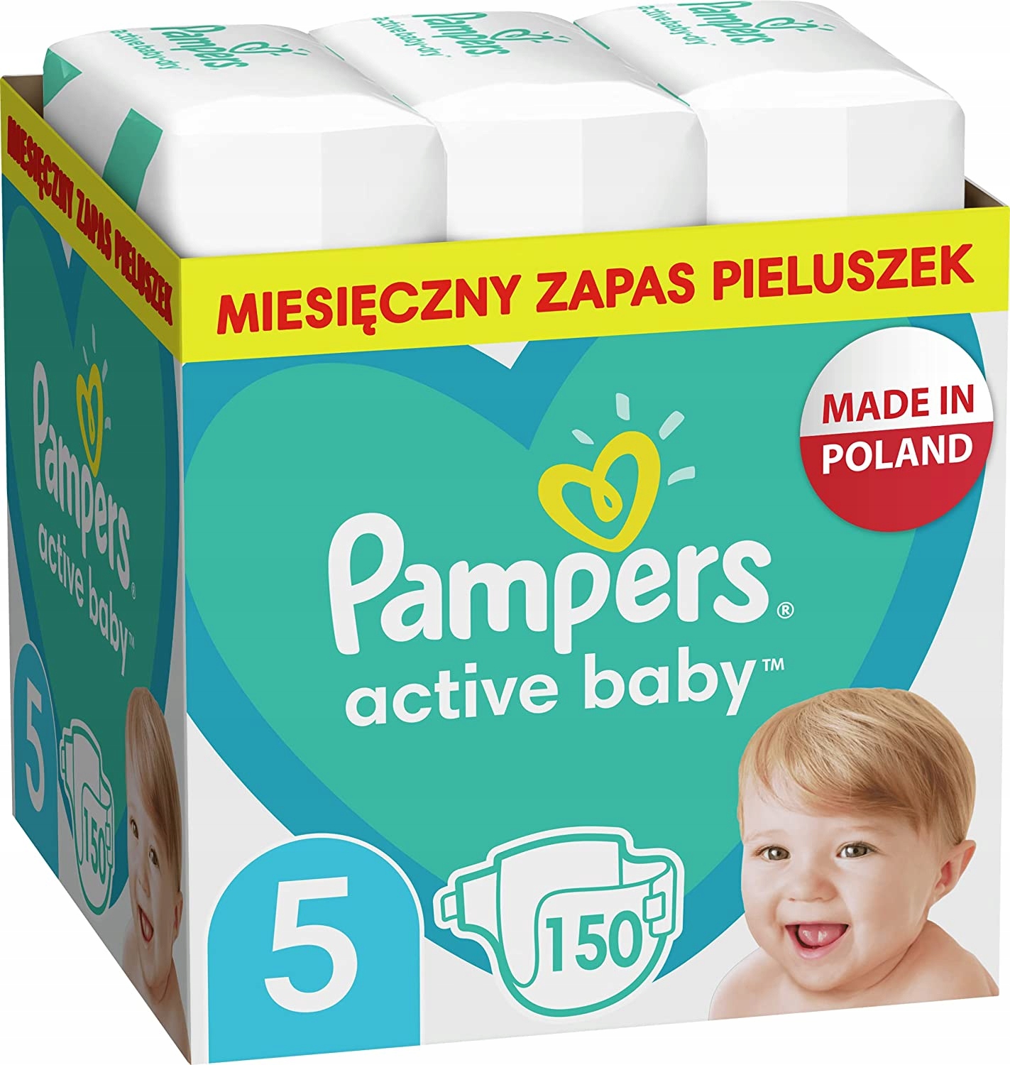 pampers baby active baby dry