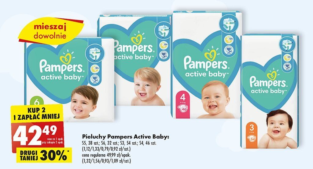 pieluchy pampers promocja rossmann