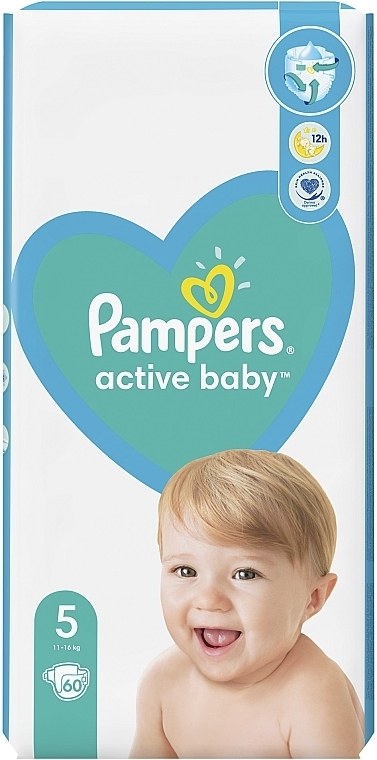 pieluszki pampers 4 active baby-dry 8-14kg 132szt