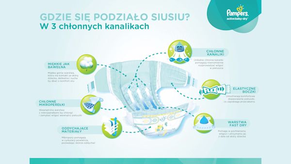 chusteczki pampers aqua pure srokao