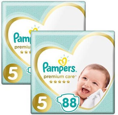 pampers duże opakowanie 88 szt 2-5kg