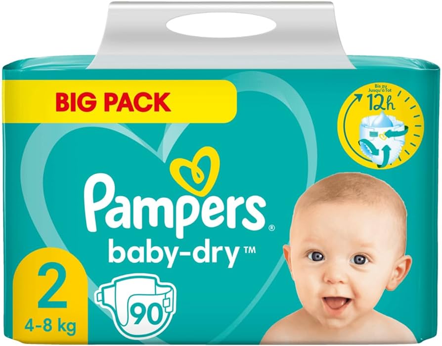 frsh clean pampers 4 pak