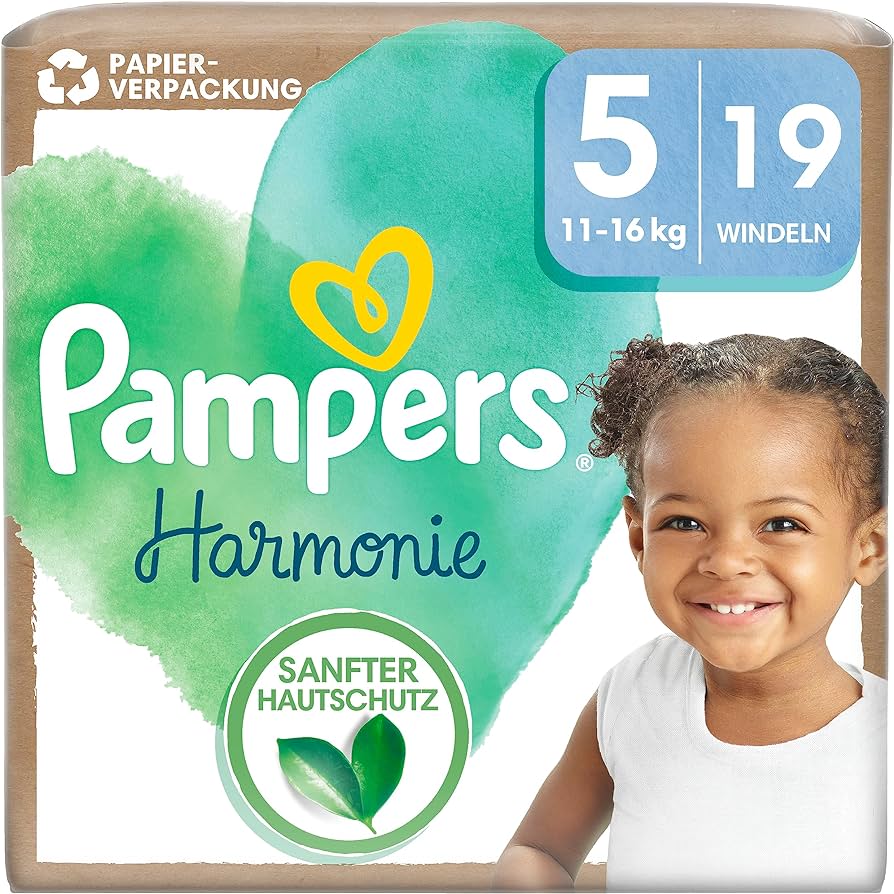 pudelko pampers pampersy