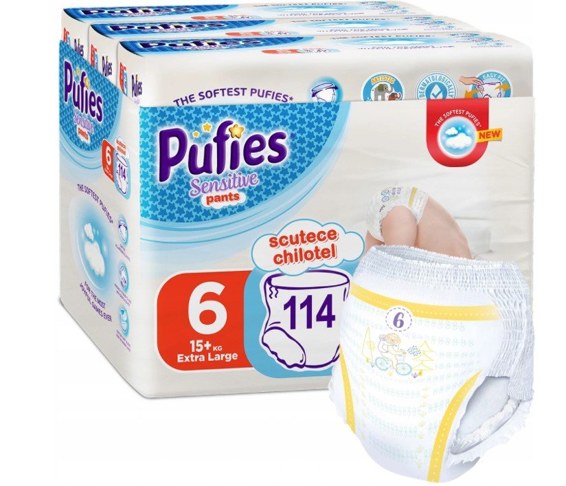 pieluchomajtki pampers premium care pants 5