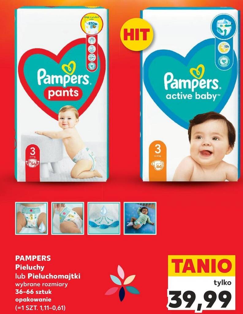 pampers active baby-dry pieluchy rozmiar 4