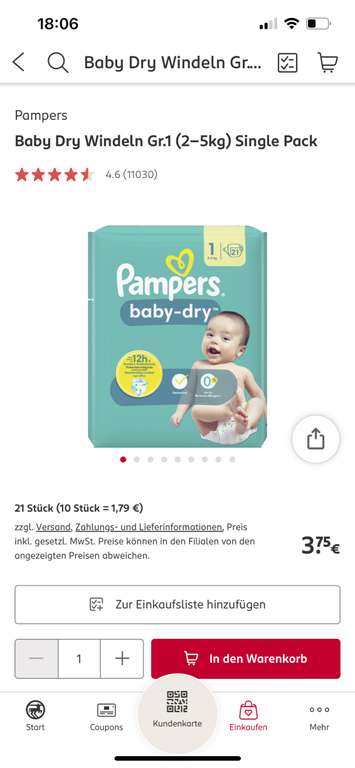 pampers 5 78 szt biedronka