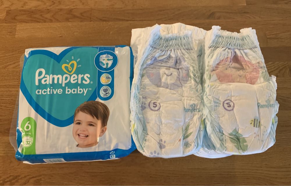 pampers activ baby 3 cena