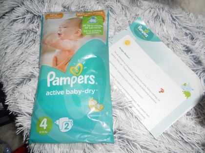 pampers active baby 2 giant pack